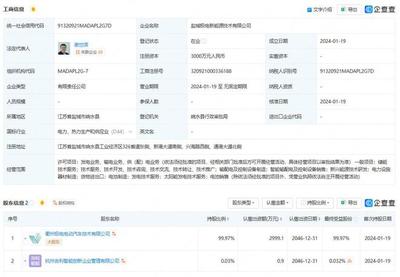 吉利在鹽城成立極電新能源技術公司，深化供配電業務布局